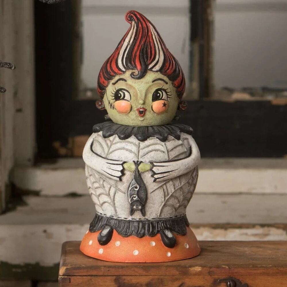 Bethany Lowe Johanna Parker Bride Batty Frankenstein Spooks Jar Halloween Decor